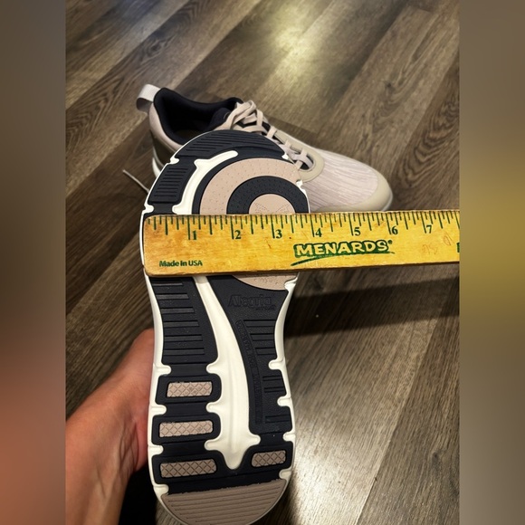 Alegria Beige Women's Athletic Shoes arch support neutral basic water resistant - Picture 3 of 12